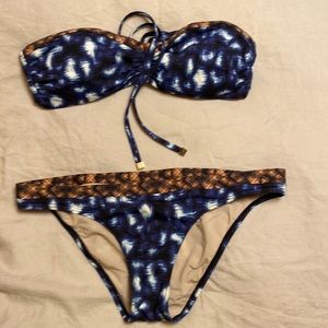 Batik style bikini Size small. Excellent quality.